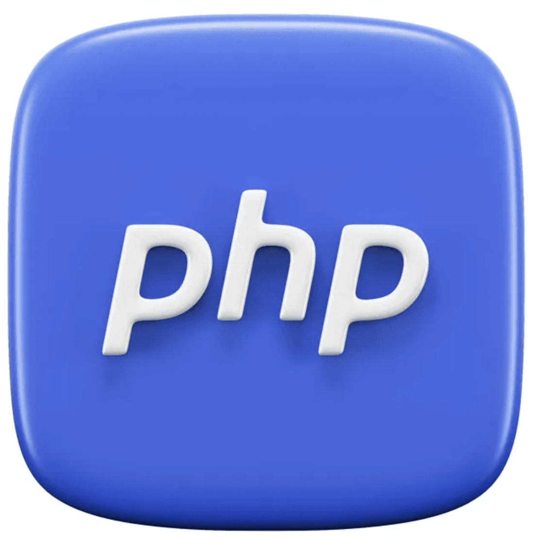 PHP icône de technologie